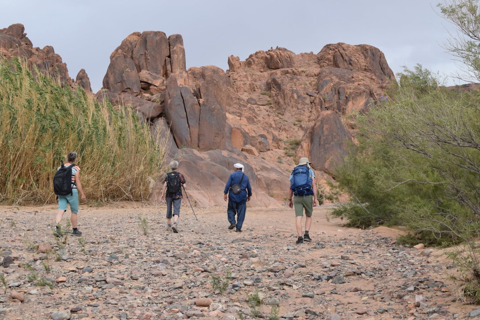 Wandelen in het Saghro gebergte.